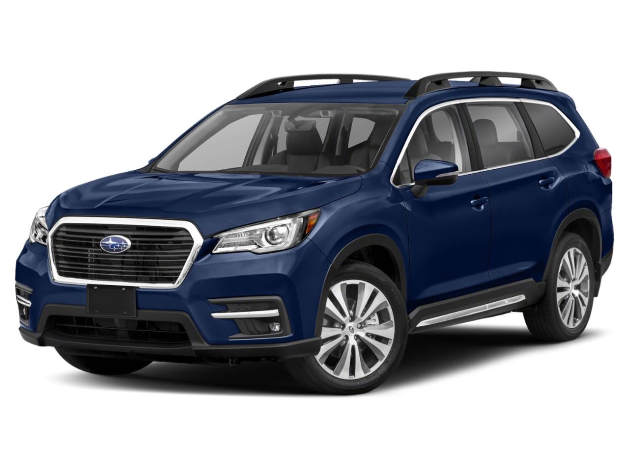 2022 Subaru Ascent Limited in Blue — front three-quarter view