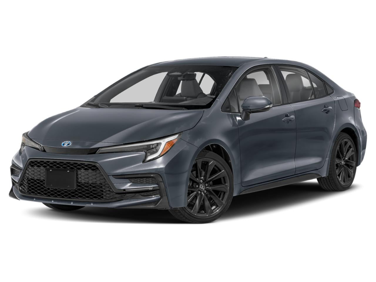 2024 Toyota Corolla Hybrid LE in Gray — front three-quarter view